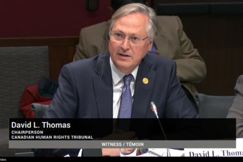 David Thomas - Chair - Canadian Human Rights Tribunal